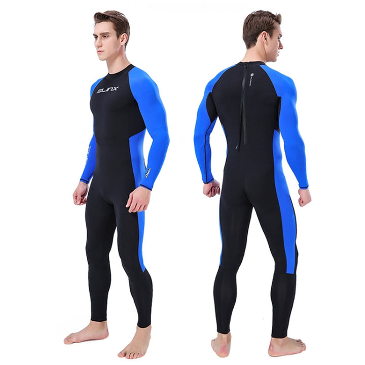 SLINX 1707 Lycra Quick-drying Long-sleeved Sunscreen Full Body Diving Wetsuit for Men, S, M, L, XL, XXL, XXXL