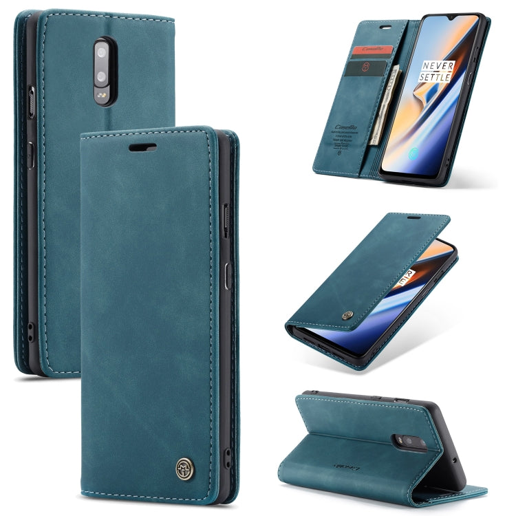 CaseMe-013 Detachable Multifunctional Horizontal Flip Leather Case with Card Slot & Holder & Zipper Wallet & Photo Frame, For OnePlus 7, For Oneplus 7