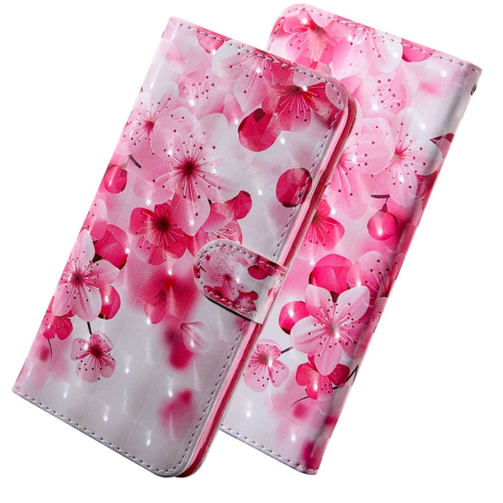 3D Coloured Drawing Pattern Horizontal Flip Leather Case with Holder & Card Slots & Wallet & Lanyard, for LG K50 / Q60