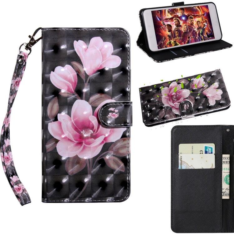 3D Painting Pattern Coloured Drawing Horizontal Flip TPU + PU Leather Case with Holder & Card Slots & Wallet, For Huawei Y5 2019, For Nokia 1 Plus, For Nokia 3.2