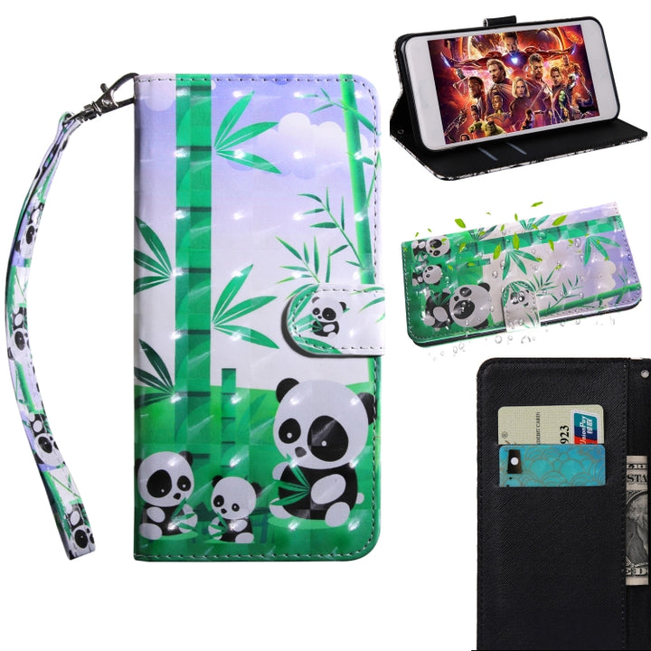 3D Painting Pattern Coloured Drawing Horizontal Flip TPU + PU Leather Case with Holder & Card Slots & Wallet, For ASUA Zenfone Max Pro (M2) ZB631KL, For ASUA Zenfone Max (M2) ZB633KL, For Huawei P30 Lite / Nova 4e