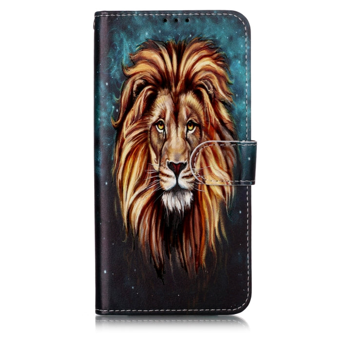 Oil Embossed Coloured Drawing Pattern Horizontal Flip PU Leather Case with Holder & Card Slots & Wallet & Photo Frame, For Galaxy A10 / M10, For Galaxy A20 / A30, For Galaxy A20e