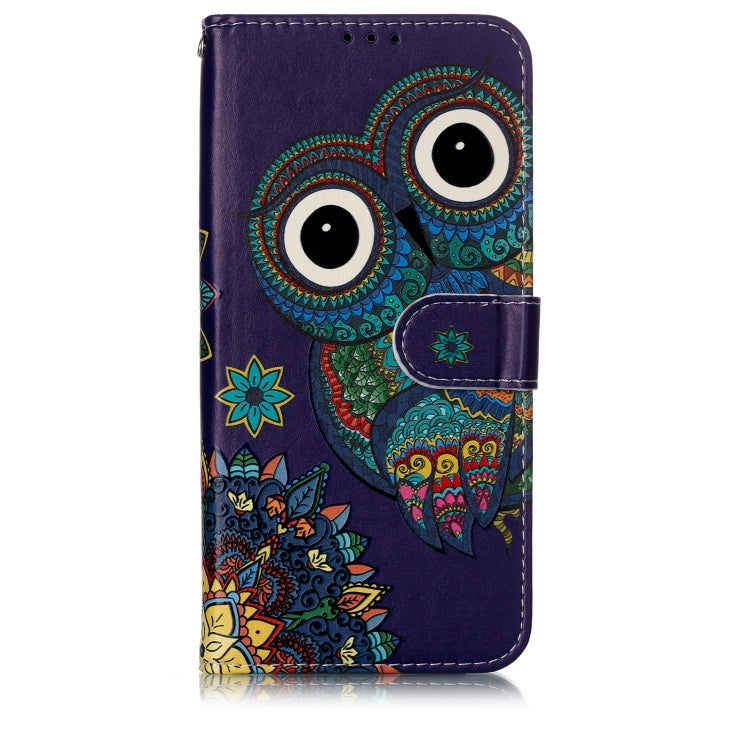 Oil Embossed Coloured Drawing Pattern Horizontal Flip PU Leather Case with Holder & Card Slots & Wallet & Photo Frame, For Galaxy A10 / M10, For Galaxy A20 / A30, For Galaxy A20e