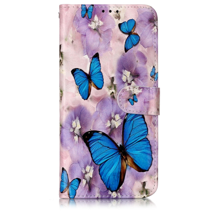 Oil Embossed Coloured Drawing Pattern Horizontal Flip PU Leather Case with Holder & Card Slots & Wallet & Photo Frame, For Galaxy A10 / M10, For Galaxy A20 / A30, For Galaxy A20e