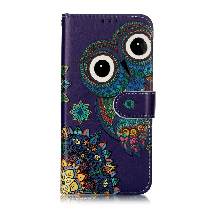 Oil Embossed Coloured Drawing Pattern Horizontal Flip PU Leather Case with Holder & Card Slots & Wallet & Photo Frame, For Galaxy A10 / M10, For Galaxy A20 / A30, For Galaxy A20e