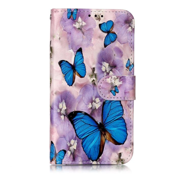 Oil Embossed Coloured Drawing Pattern Horizontal Flip PU Leather Case with Holder & Card Slots & Wallet & Photo Frame, For Galaxy A40, For Galaxy A50, For Galaxy A60 / M40