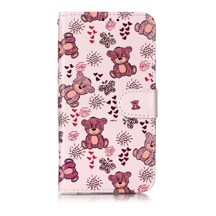 Oil Embossed Coloured Drawing Pattern Horizontal Flip PU Leather Case with Holder & Card Slots & Wallet & Photo Frame, For Galaxy A40, For Galaxy A50, For Galaxy A60 / M40