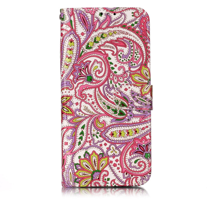 Oil Embossed Coloured Drawing Pattern Horizontal Flip PU Leather Case with Holder & Card Slots & Wallet & Photo Frame, For Galaxy A40, For Galaxy A50, For Galaxy A60 / M40