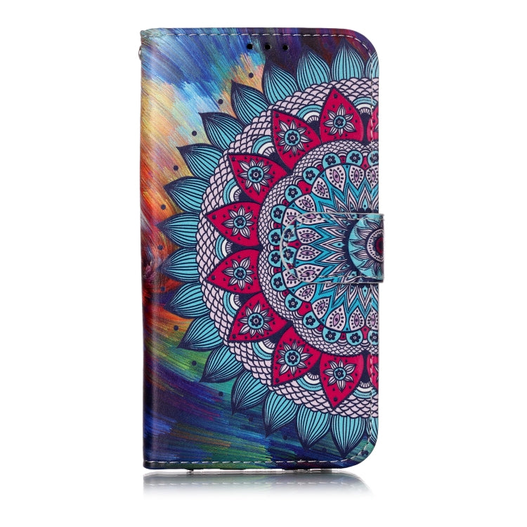 Oil Embossed Coloured Drawing Pattern Horizontal Flip PU Leather Case with Holder & Card Slots & Wallet & Photo Frame, For Galaxy A40, For Galaxy A50, For Galaxy A60 / M40