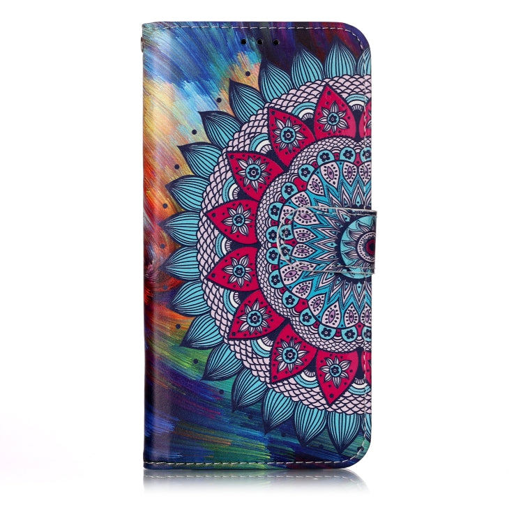 Oil Embossed Coloured Drawing Pattern Horizontal Flip PU Leather Case with Holder & Card Slots & Wallet & Photo Frame, For Galaxy A40, For Galaxy A50, For Galaxy A60 / M40