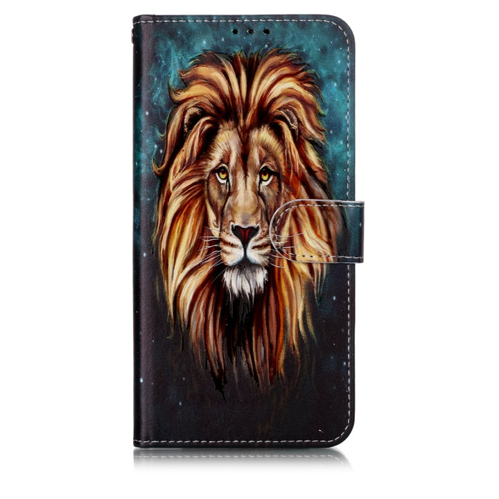 Oil Embossed Coloured Drawing Pattern Horizontal Flip PU Leather Case with Holder & Card Slots & Wallet & Photo Frame, For Galaxy A40, For Galaxy A50, For Galaxy A60 / M40