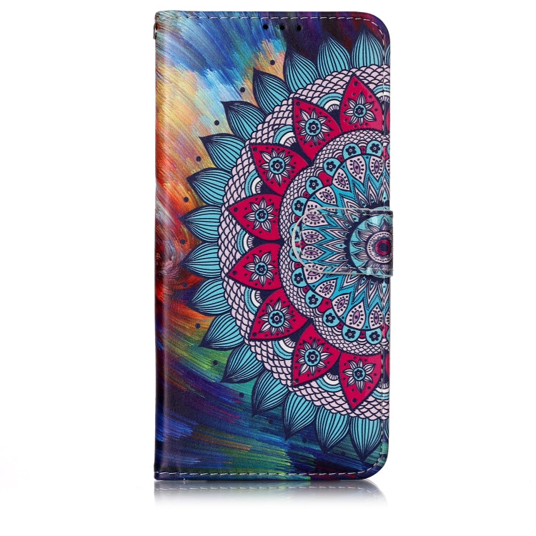 Oil Embossed Coloured Drawing Pattern Horizontal Flip PU Leather Case with Holder & Card Slots & Wallet & Photo Frame, For Galaxy A70, For LG G8 ThinQ, For LG Stylo 5