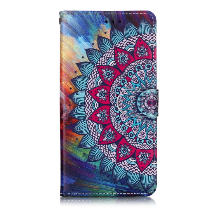 Oil Embossed Coloured Drawing Pattern Horizontal Flip PU Leather Case with Holder & Card Slots & Wallet & Photo Frame, For Galaxy A70, For LG G8 ThinQ, For LG Stylo 5