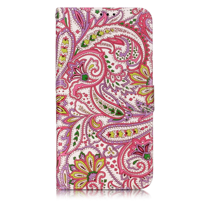 Oil Embossed Coloured Drawing Pattern Horizontal Flip PU Leather Case with Holder & Card Slots & Wallet & Photo Frame, For Galaxy A70, For LG G8 ThinQ, For LG Stylo 5