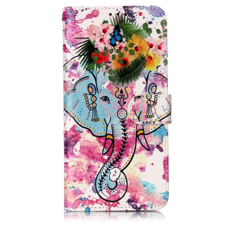 Oil Embossed Coloured Drawing Pattern Horizontal Flip PU Leather Case with Holder & Card Slots & Wallet & Photo Frame, For Galaxy M20, For Galaxy M30, For OnePlus 7