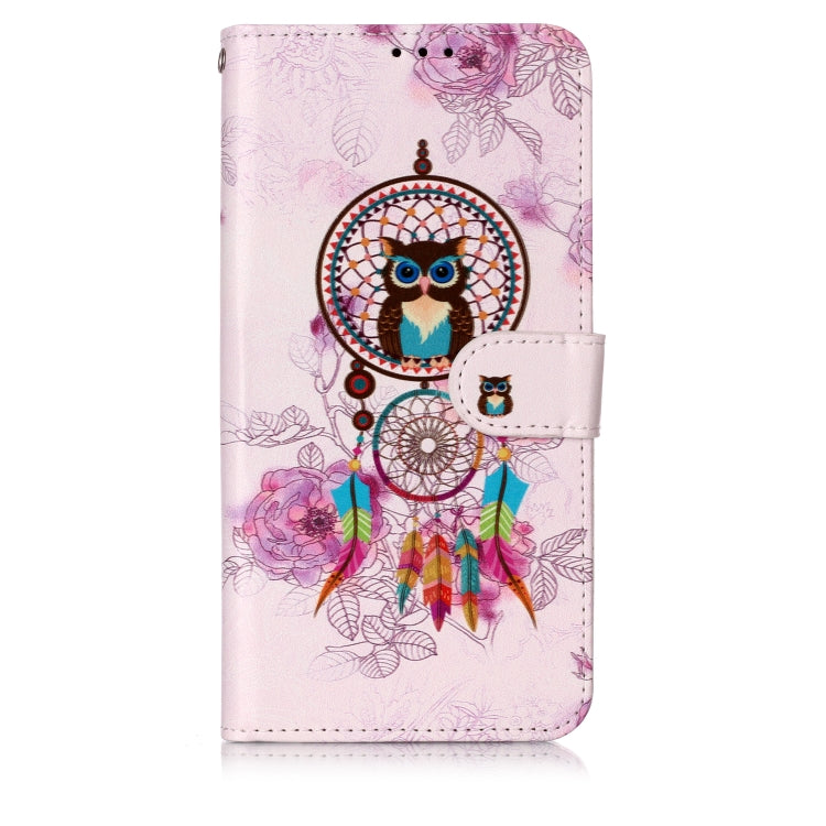 Oil Embossed Coloured Drawing Pattern Horizontal Flip PU Leather Case with Holder & Card Slots & Wallet & Photo Frame, For Galaxy M20, For Galaxy M30, For OnePlus 7