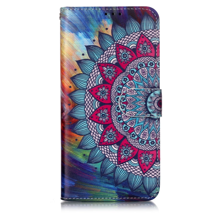 Oil Embossed Coloured Drawing Pattern Horizontal Flip PU Leather Case with Holder & Card Slots & Wallet & Photo Frame, For Galaxy M20, For Galaxy M30, For OnePlus 7