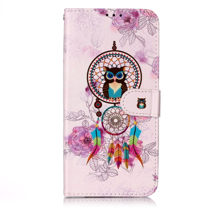 Oil Embossed Coloured Drawing Pattern Horizontal Flip PU Leather Case with Holder & Card Slots & Wallet & Photo Frame, For Galaxy M20, For Galaxy M30, For OnePlus 7