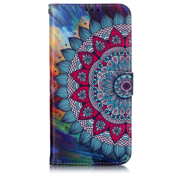 Oil Embossed Coloured Drawing Pattern Horizontal Flip PU Leather Case with Holder & Card Slots & Wallet & Photo Frame, For Galaxy M20, For Galaxy M30, For OnePlus 7