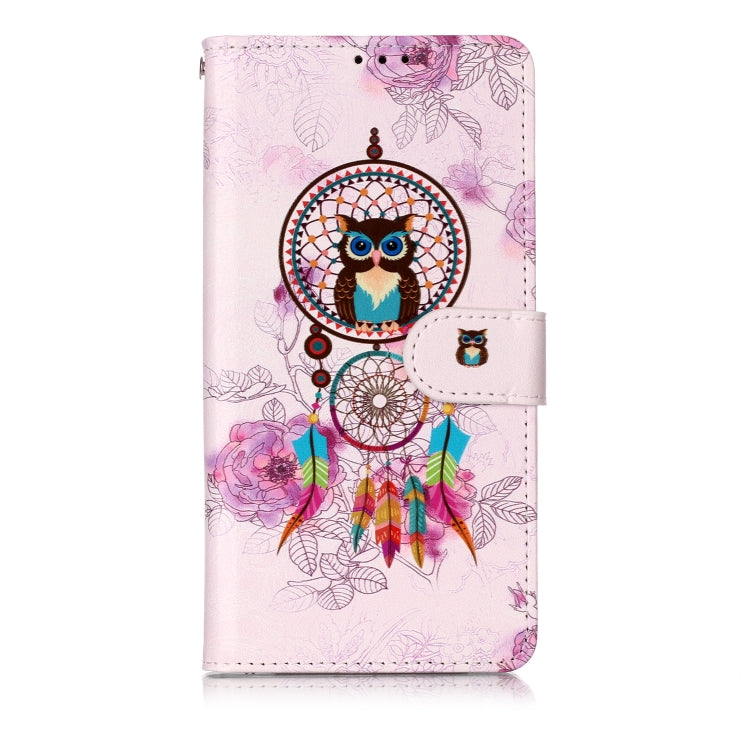 Oil Embossed Coloured Drawing Pattern Horizontal Flip PU Leather Case with Holder & Card Slots & Wallet & Photo Frame, For Huawei P30 Lite, For Xiaomi Redmi 7, For Galaxy S10 5G