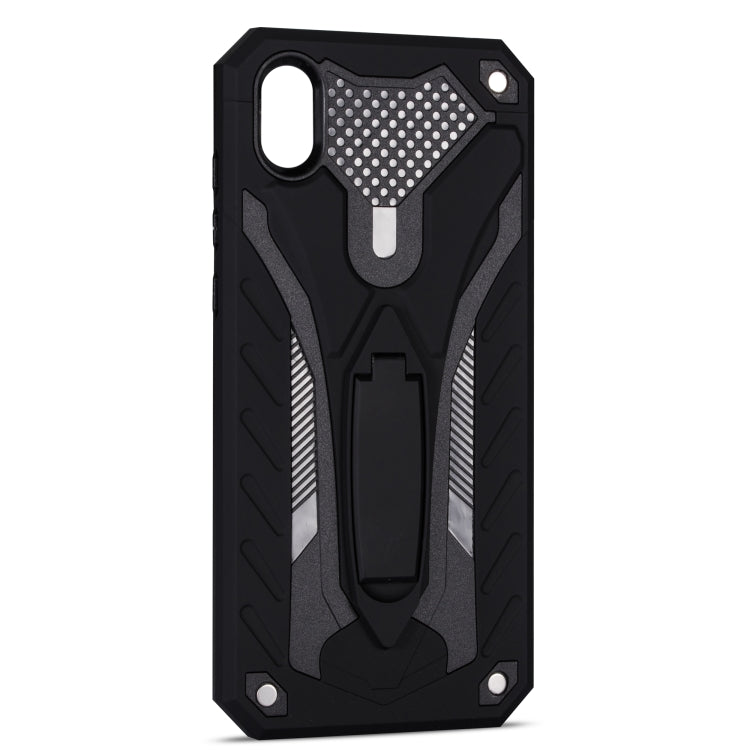 Shockproof TPU + PC Protective Case with Holder, For Huawei Y5 (2019), For Xiaomi Redmi 7, For Xiaomi Redmi Go, For Xiaomi Redmi Note 7