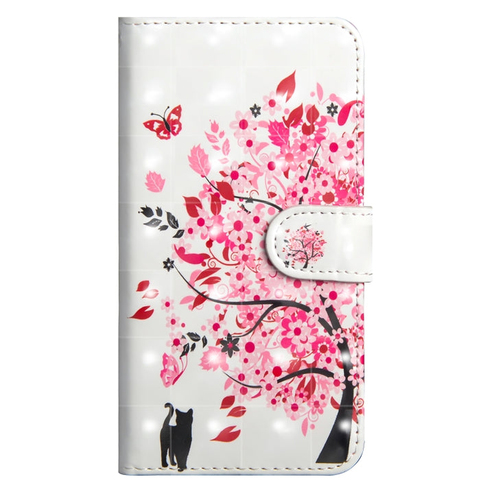 3D Painting Pattern Horizontal Flip TPU + PU Leather Case with Holder & Card Slots & Wallet, For Huawei P20, For Huawei P20 Lite, For Huawei P20 Pro