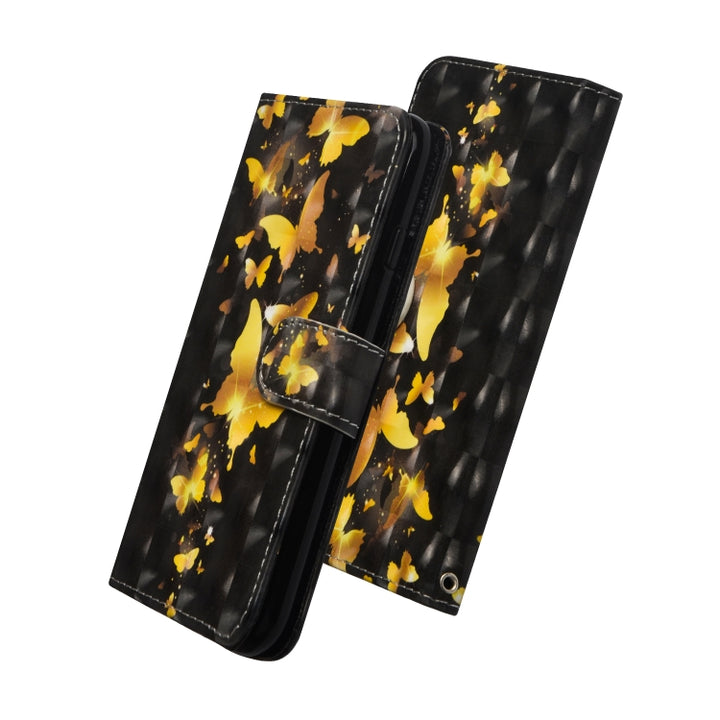 3D Painting Pattern Horizontal Flip TPU + PU Leather Case with Holder & Card Slots & Wallet, For Huawei P30, For Huawei P30 Pro, For Huawei Mate 20 Lite