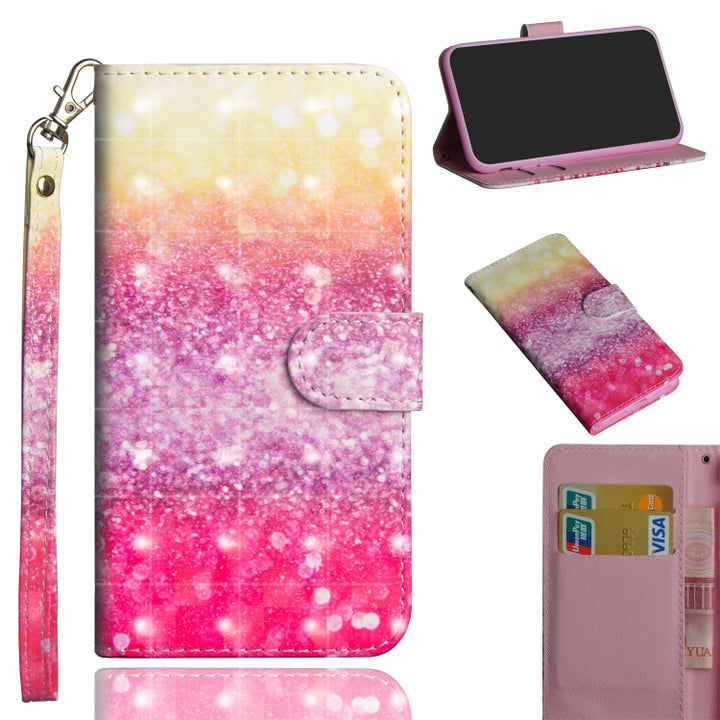 3D Painting Pattern Horizontal Flip TPU + PU Leather Case with Holder & Card Slots & Wallet, For Huawei P30, For Huawei P30 Pro, For Huawei Mate 20 Lite