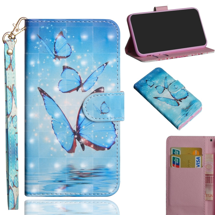 3D Painting Pattern Horizontal Flip TPU + PU Leather Case with Holder & Card Slots & Wallet, For Huawei P30, For Huawei P30 Pro, For Huawei Mate 20 Lite