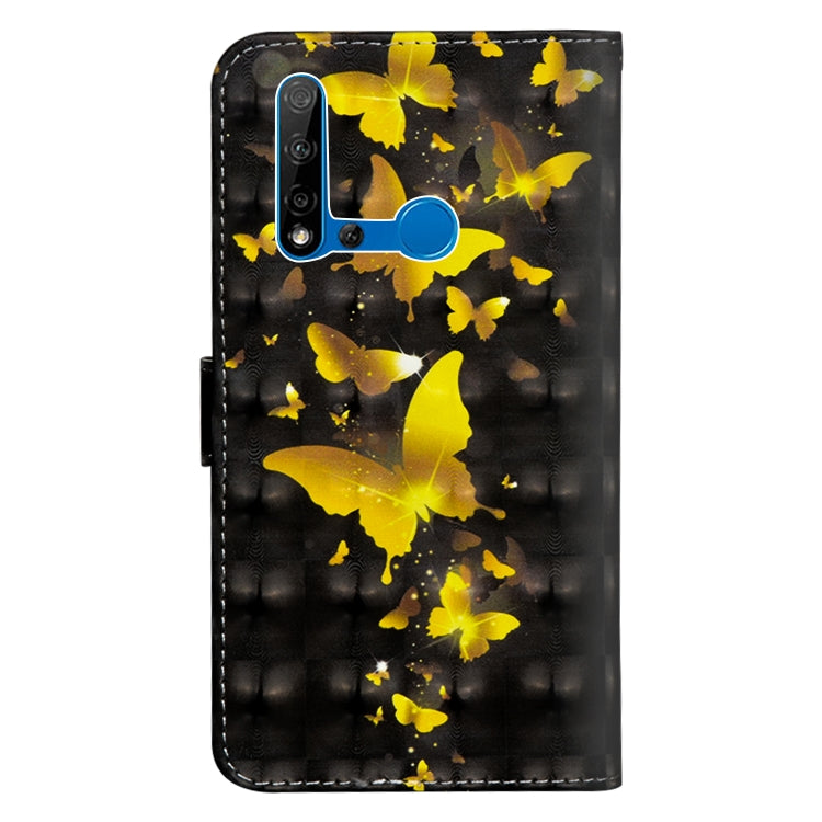 3D Painting Pattern Horizontal Flip TPU + PU Leather Case with Holder & Card Slots & Wallet, For Huawei P20 Lite (2019) / Nova 5i, For Huawei P30 Lite / Nova 4e, For Huawei Y5 (2019)