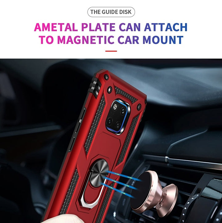 Armor Shockproof TPU + PC Protective Case with 360 Degree Rotation Holder for, For Huawei Mate 20 Pro, For Xiaomi Redmi K20