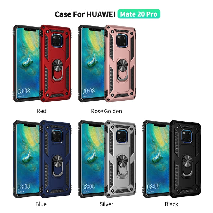 Armor Shockproof TPU + PC Protective Case with 360 Degree Rotation Holder for, For Huawei Mate 20 Pro, For Xiaomi Redmi K20