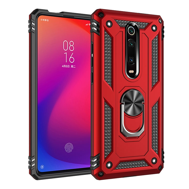 Armor Shockproof TPU + PC Protective Case with 360 Degree Rotation Holder for, For Huawei Mate 20 Pro, For Xiaomi Redmi K20