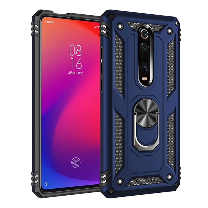 Armor Shockproof TPU + PC Protective Case with 360 Degree Rotation Holder for, For Huawei Mate 20 Pro, For Xiaomi Redmi K20