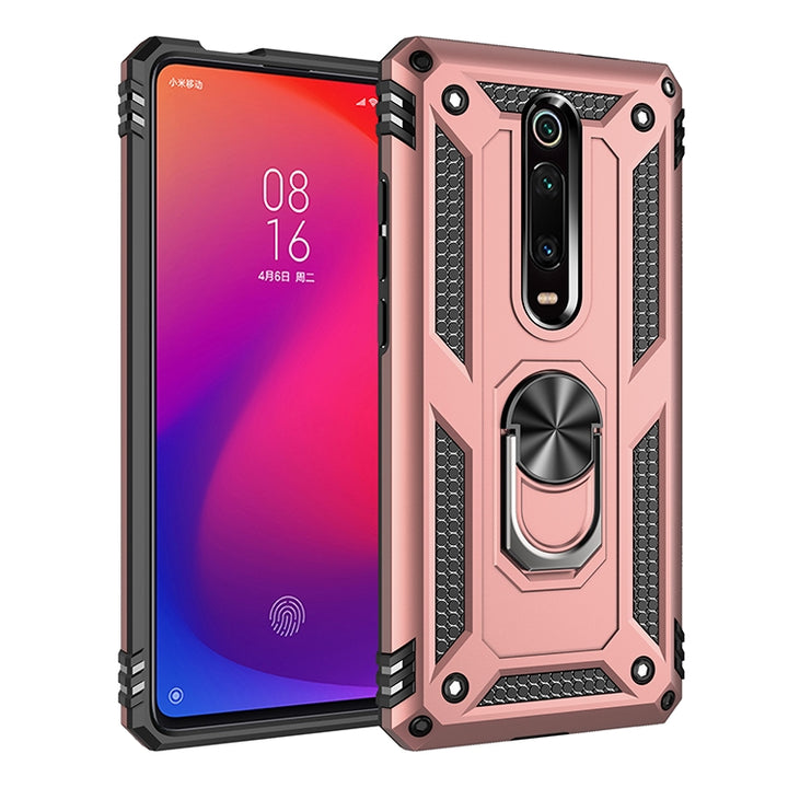 Armor Shockproof TPU + PC Protective Case with 360 Degree Rotation Holder for, For Huawei Mate 20 Pro, For Xiaomi Redmi K20