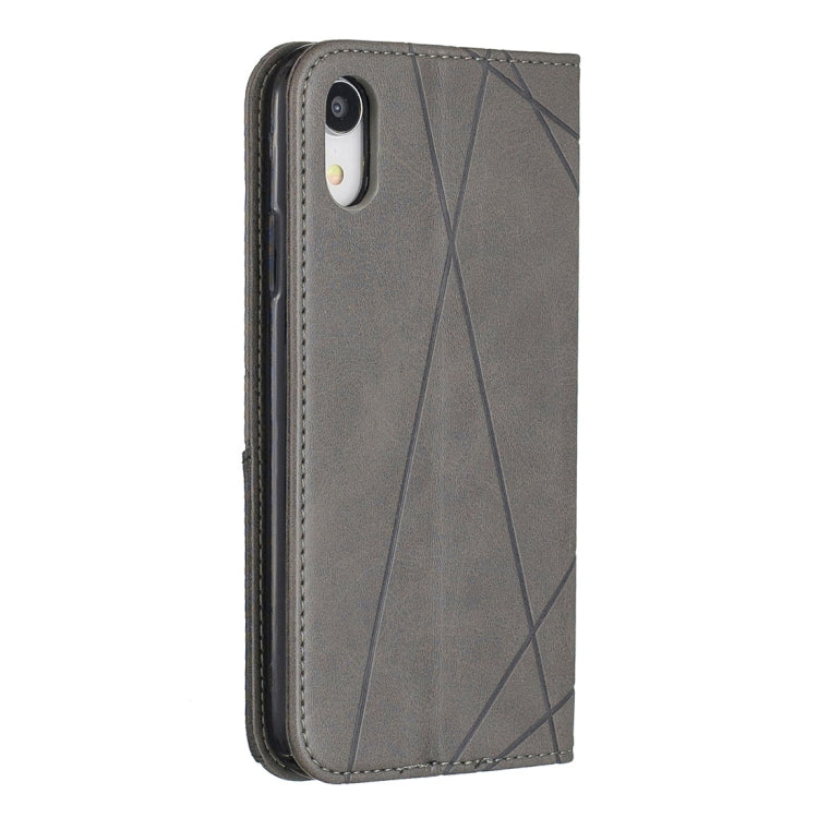 Rhombus Texture Horizontal Flip Magnetic Leather Case with Holder & Card Slots & Wallet, For iPhone XR, For iPhone 8 Plus & 7 Plus, For iPhone SE 2020 & 8 & 7, For iPhone 6 Plus & 6s Plus, For iPhone 6 & 6s