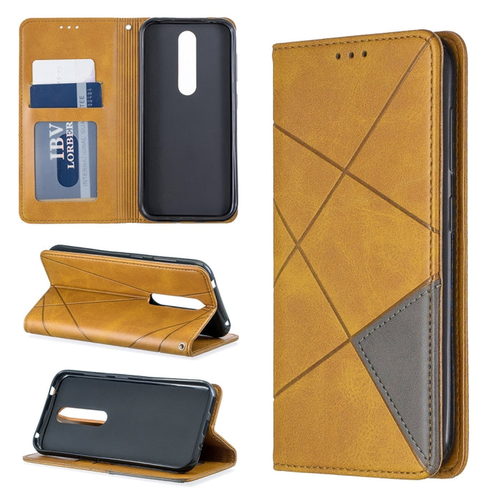 Rhombus Texture Horizontal Flip Magnetic Leather Case with Holder & Card Slots & Wallet, For Nokia 1 Plus, For Nokia 4.2, For Nokia 3.2, For Nokia 2.2