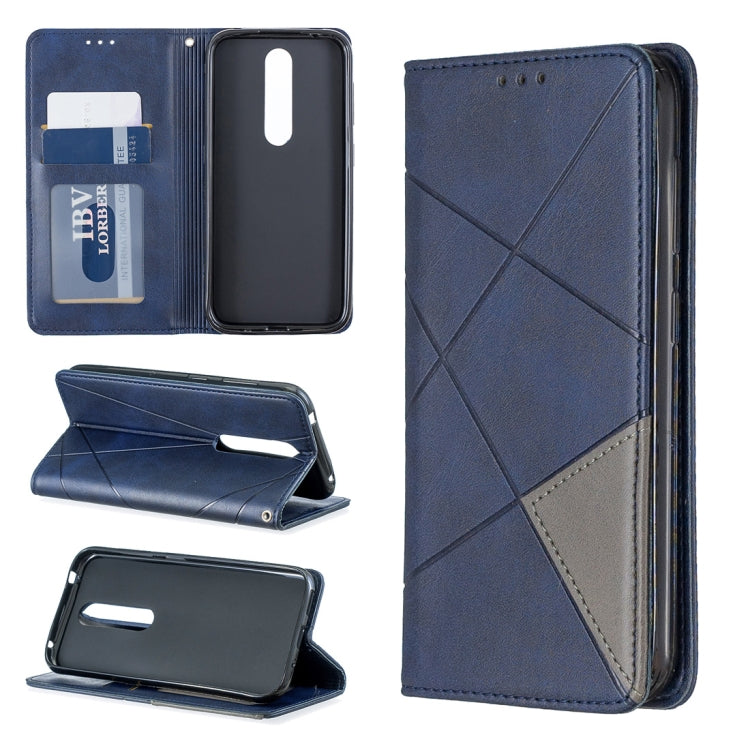 Rhombus Texture Horizontal Flip Magnetic Leather Case with Holder & Card Slots & Wallet, For Nokia 1 Plus, For Nokia 4.2, For Nokia 3.2, For Nokia 2.2