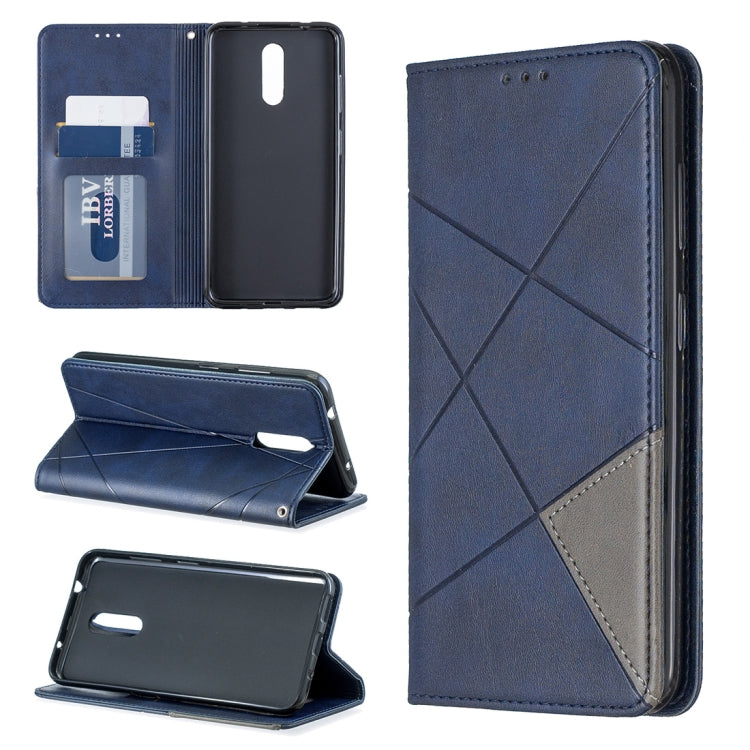 Rhombus Texture Horizontal Flip Magnetic Leather Case with Holder & Card Slots & Wallet, For Nokia 1 Plus, For Nokia 4.2, For Nokia 3.2, For Nokia 2.2