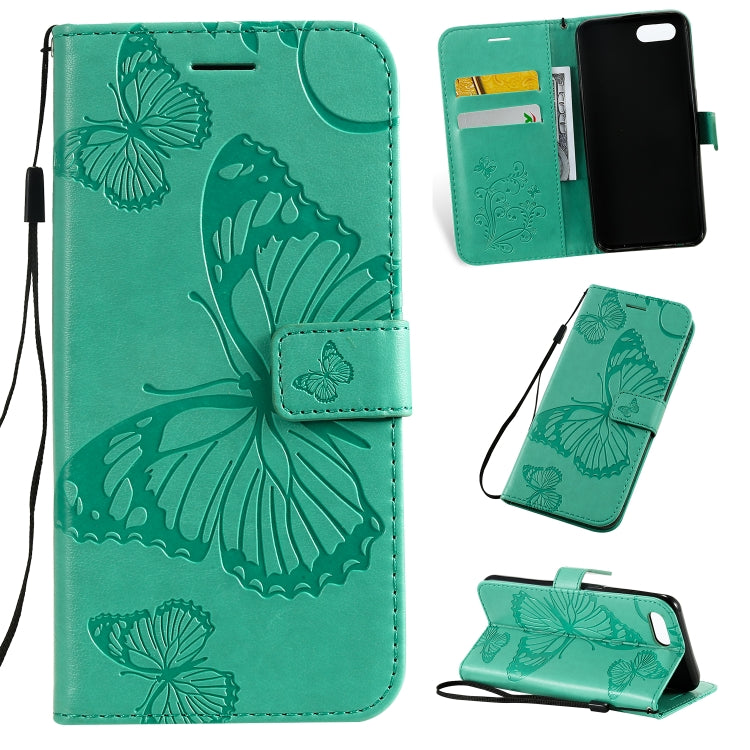 Pressed Printing Butterfly Pattern Horizontal Flip PU Leather Case with Holder & Card Slots & Wallet & Lanyard, For iPhone 11 Pro, For iPhone 11, For iPhone 11 Pro Max, For OPPO A1K / C2