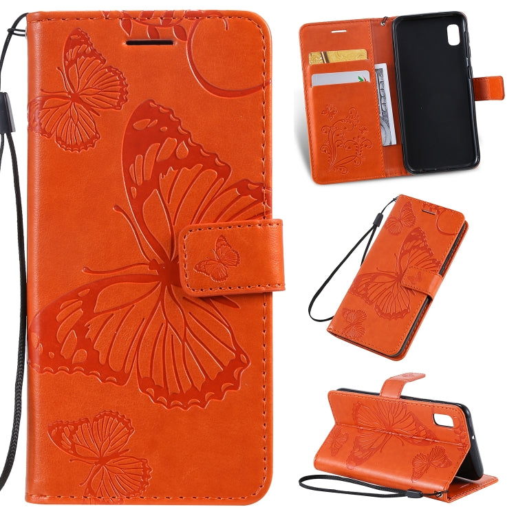 Pressed Printing Butterfly Pattern Horizontal Flip PU Leather Case with Holder & Card Slots & Wallet & Lanyard, For Vivo Y93 / Y91 / Y95, For Huawei P20 Lite 2019 / Nova 5i, For Huawei P Smart Z / Y9 Prime 2019, For Galaxy A80