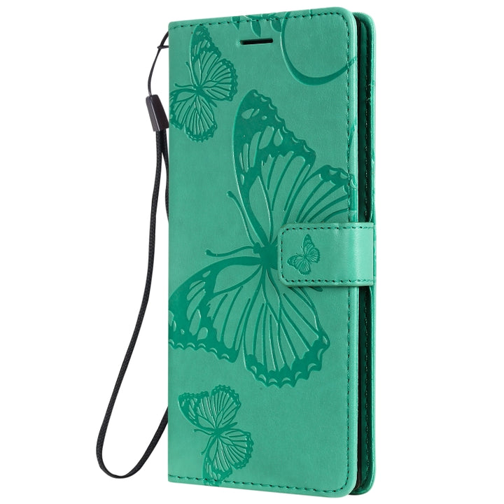 Pressed Printing Butterfly Pattern Horizontal Flip PU Leather Case with Holder & Card Slots & Wallet & Lanyard, For Galaxy Note 10+ / 10 Pro, For Galaxy Note 10, For Xiaomi Mi 9T & Mi 9T Pro & Redmi K20 & K20 Pro, For Galaxy A10e