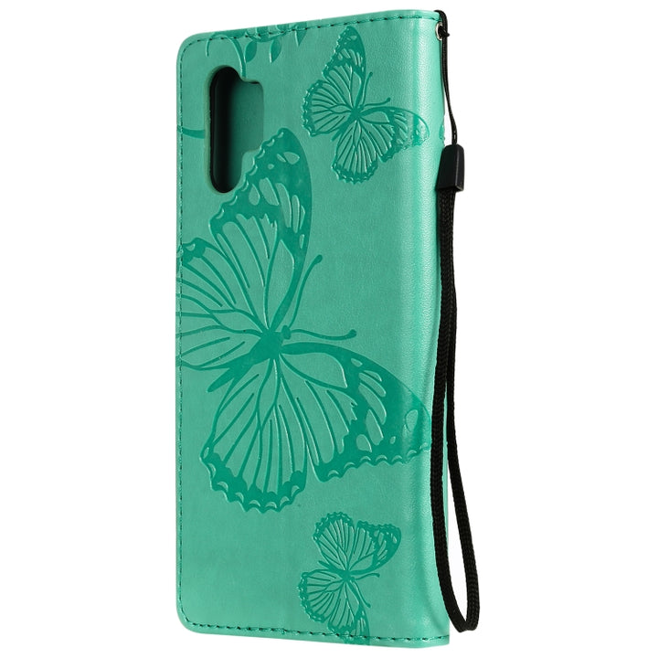 Pressed Printing Butterfly Pattern Horizontal Flip PU Leather Case with Holder & Card Slots & Wallet & Lanyard, For Galaxy Note 10+ / 10 Pro, For Galaxy Note 10, For Xiaomi Mi 9T & Mi 9T Pro & Redmi K20 & K20 Pro, For Galaxy A10e