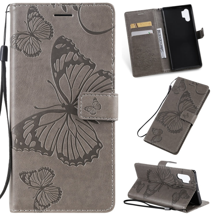 Pressed Printing Butterfly Pattern Horizontal Flip PU Leather Case with Holder & Card Slots & Wallet & Lanyard, For Galaxy Note 10+ / 10 Pro, For Galaxy Note 10, For Xiaomi Mi 9T & Mi 9T Pro & Redmi K20 & K20 Pro, For Galaxy A10e