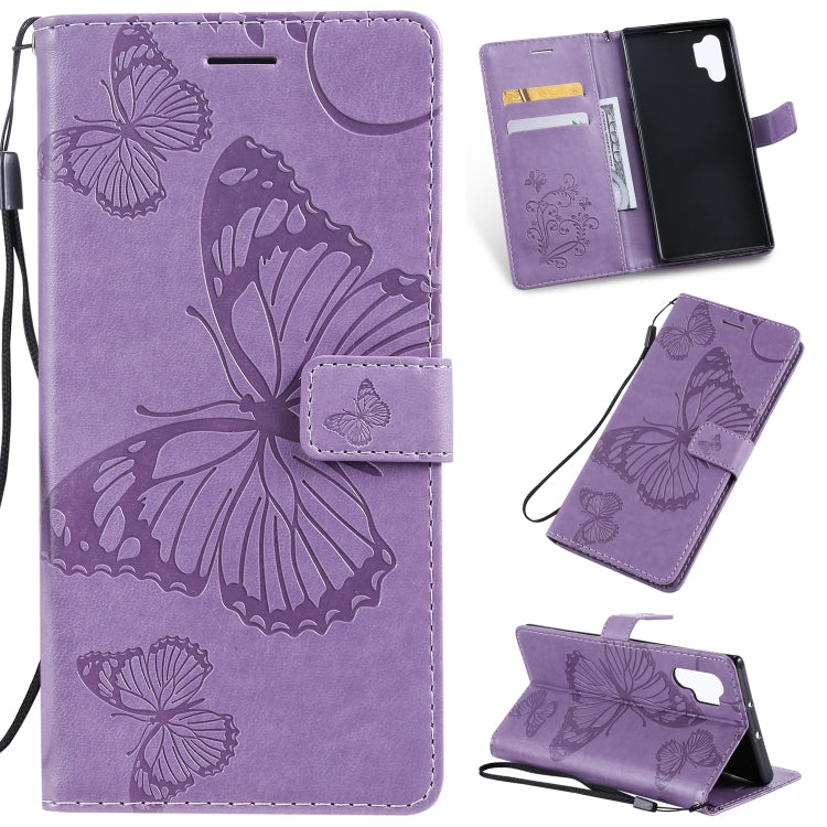 Pressed Printing Butterfly Pattern Horizontal Flip PU Leather Case with Holder & Card Slots & Wallet & Lanyard, For Galaxy Note 10+ / 10 Pro, For Galaxy Note 10, For Xiaomi Mi 9T & Mi 9T Pro & Redmi K20 & K20 Pro, For Galaxy A10e