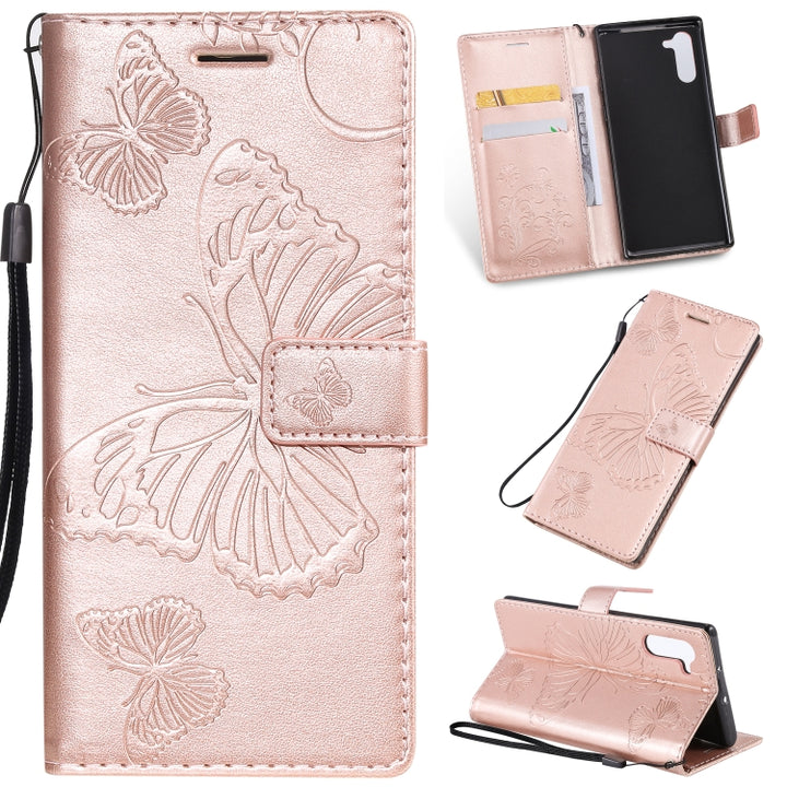 Pressed Printing Butterfly Pattern Horizontal Flip PU Leather Case with Holder & Card Slots & Wallet & Lanyard, For Galaxy Note 10+ / 10 Pro, For Galaxy Note 10, For Xiaomi Mi 9T & Mi 9T Pro & Redmi K20 & K20 Pro, For Galaxy A10e