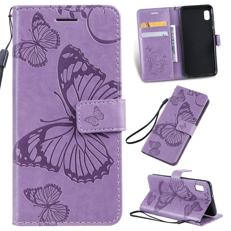 Pressed Printing Butterfly Pattern Horizontal Flip PU Leather Case with Holder & Card Slots & Wallet & Lanyard, For Galaxy Note 10+ / 10 Pro, For Galaxy Note 10, For Xiaomi Mi 9T & Mi 9T Pro & Redmi K20 & K20 Pro, For Galaxy A10e