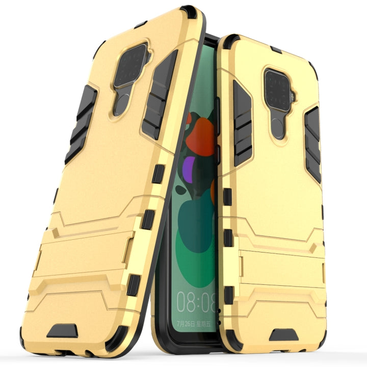 Shockproof PC + TPU Case with Holder for, For OPPO Realme 3, For Huawei Nova 5i Pro, For iPhone 11 Pro, For iPhone 11