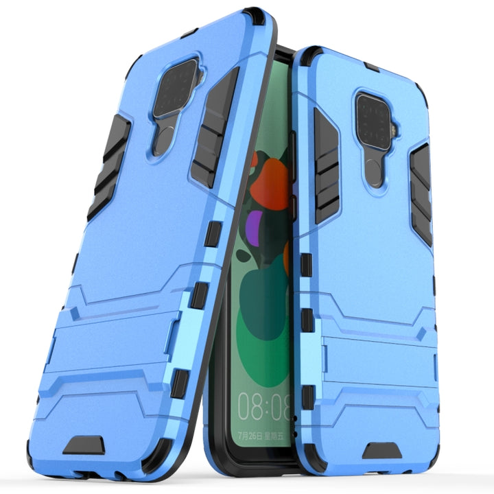 Shockproof PC + TPU Case with Holder for, For OPPO Realme 3, For Huawei Nova 5i Pro, For iPhone 11 Pro, For iPhone 11