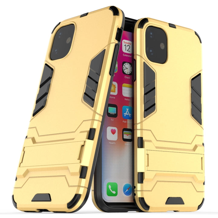 Shockproof PC + TPU Case with Holder for, For OPPO Realme 3, For Huawei Nova 5i Pro, For iPhone 11 Pro, For iPhone 11